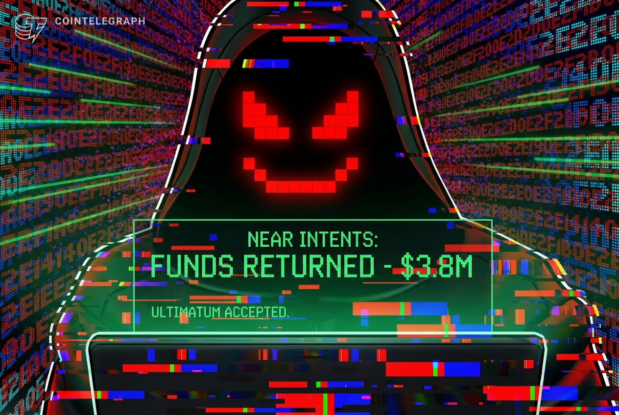 NEAR Intents Recovers $3.8M Stolen Fund After Ultimatum to Exploiter